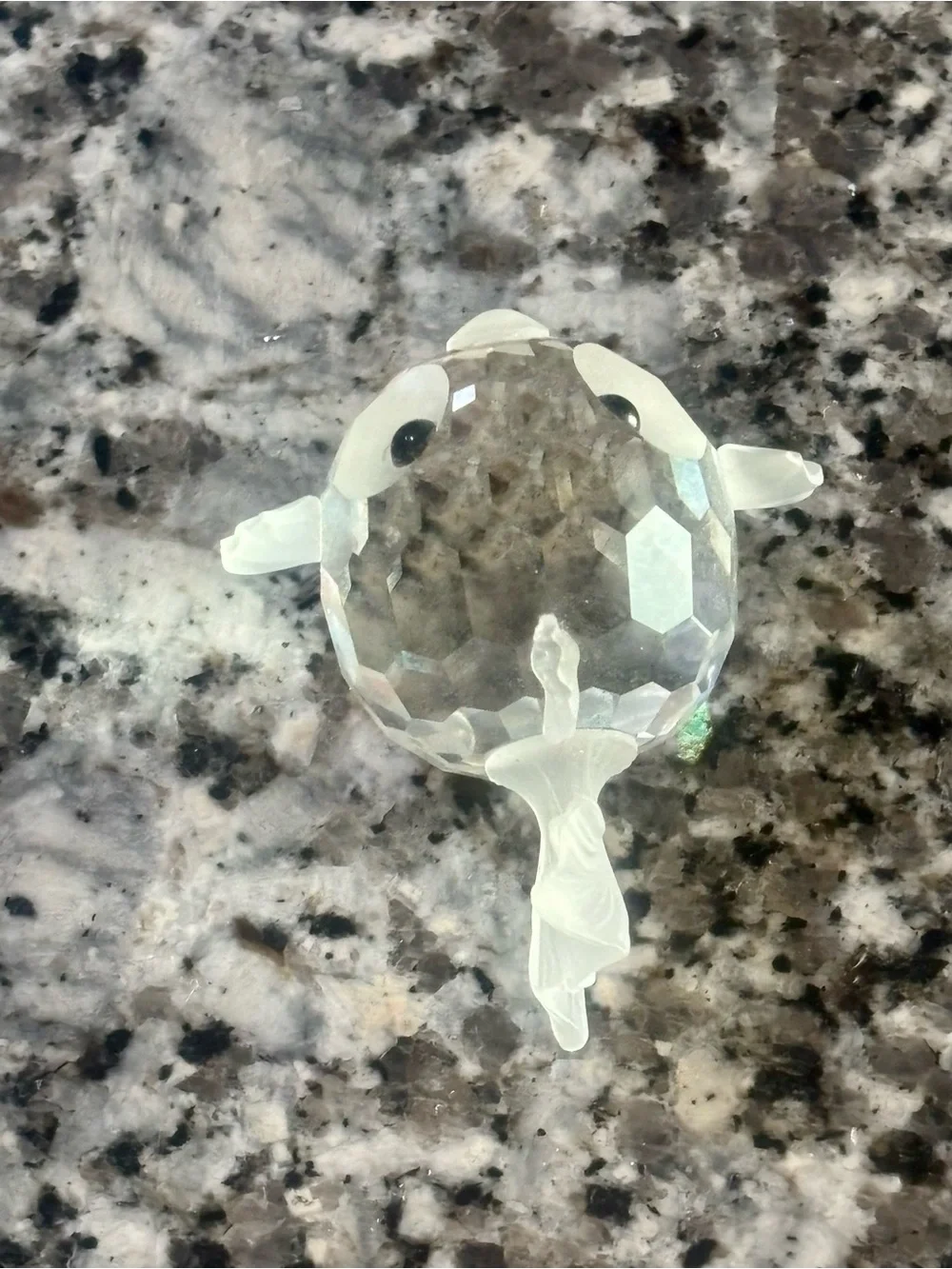 Vintage Swarovski Crystal Puffer Fish Figurine - Picture 5 of 10